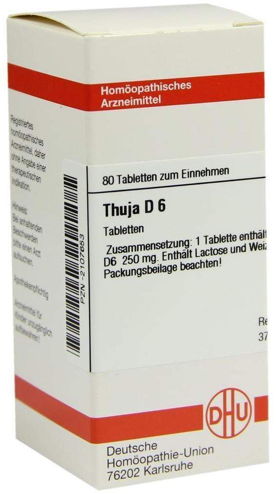 Thuja D6 Tabletten 80 Tabletten