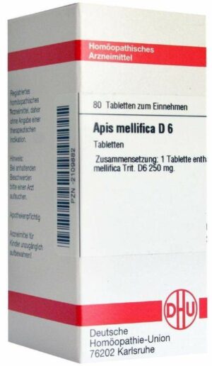 Apis Mellifica D 6 80 Tabletten