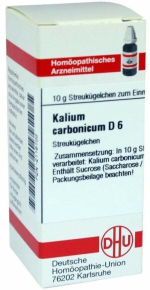 Kalium Carbonicum D6 Dhu 10 G Globuli