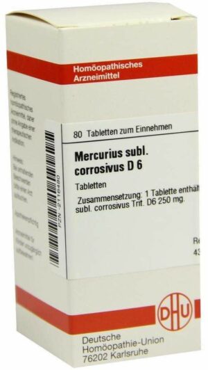 Mercurius Subl. Corr. D 6 Tabletten