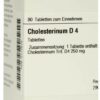 Cholesterinum D 4 80 Tabletten