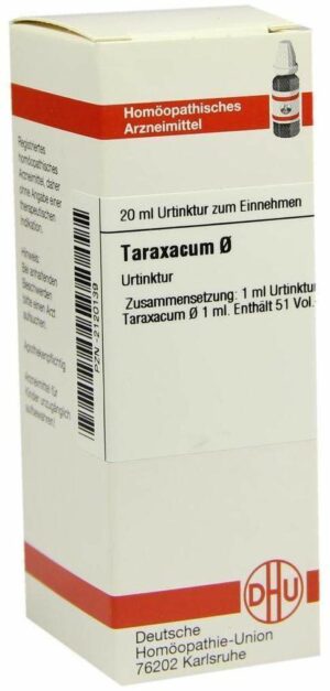Taraxacum Urtinktur 20 ml Dilution