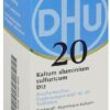 Biochemie Dhu 20 Kalium Aluminium Sulfuricum D12 200 Tabletten