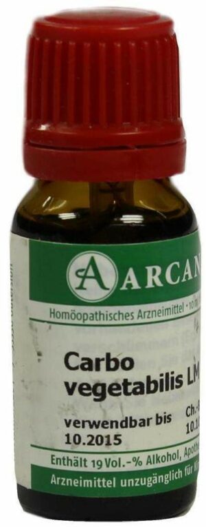 Carbo Vegetabilis Lm 6 Dilution 10 ml