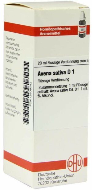 Avena Sativa D1 20 ml Dilution