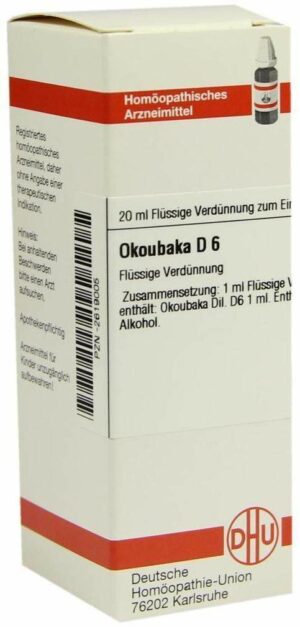 Okoubaka D6 Dilution 20 ml Dilution