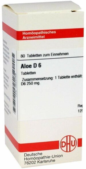 Aloe D 6 80 Tabletten