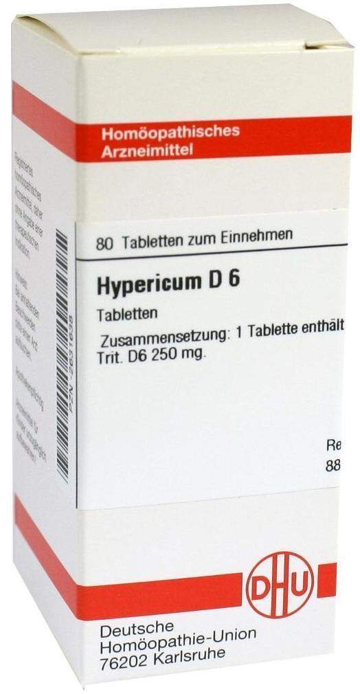 Hypericum D 6 80 Tabletten