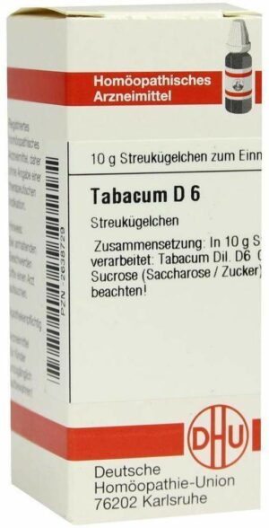 Tabacum D6 10 G Globuli