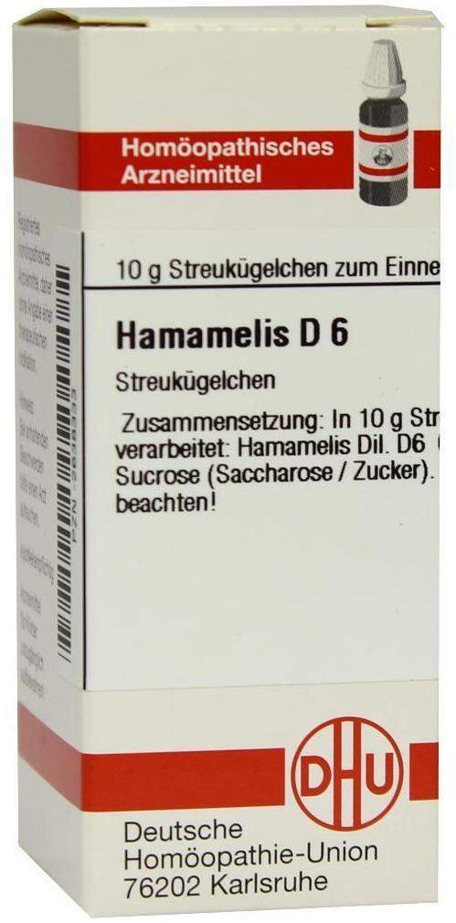 Hamamelis D 6 10 G Globuli