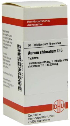 Aurum Chloratum D6 Tabletten 80 Tabletten
