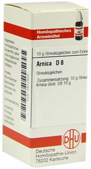 Arnica D8 Dhu 10 G Globuli