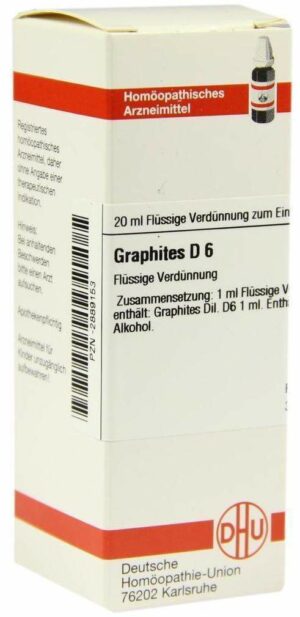 Dhu Graphites D6 20 ml Dilution