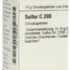 Sulfur C 200 Globuli