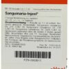 Sanguinaria Injeel 10 Ampullen