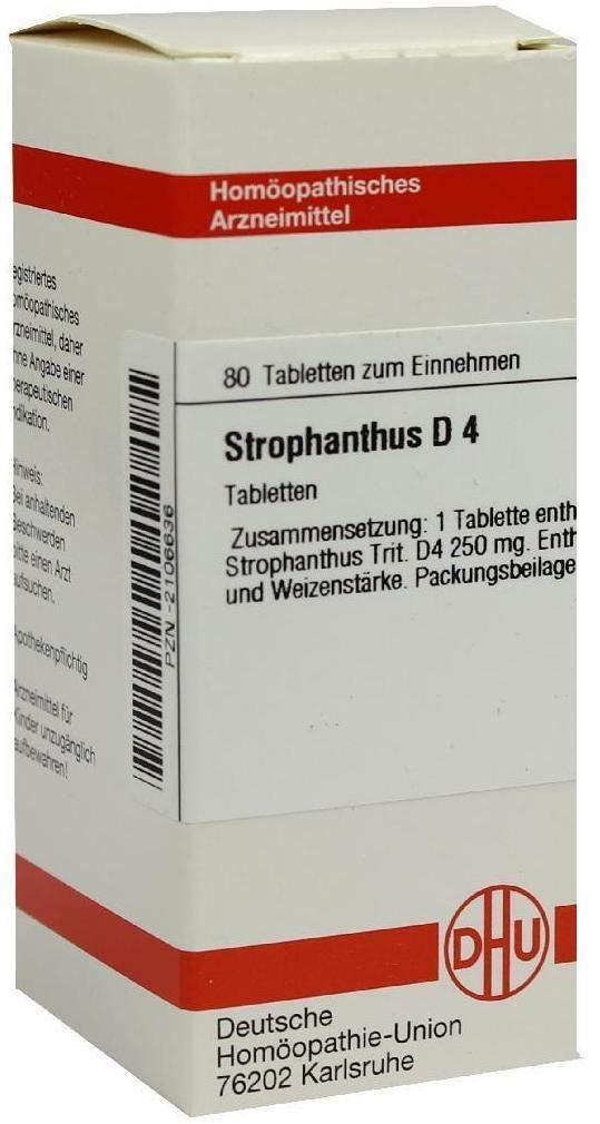 Strophanthus D4 80 Tabletten