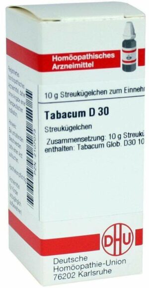 Tabacum D30 Dhu 10 G Globuli