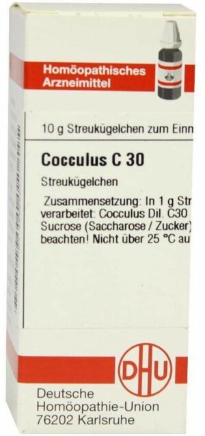 Cocculus C30 10 G Globuli