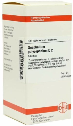 Gnaphalium Polyceph. D 2 Tabletten