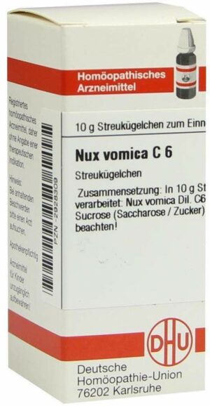 Nux Vomica C 6 Globuli