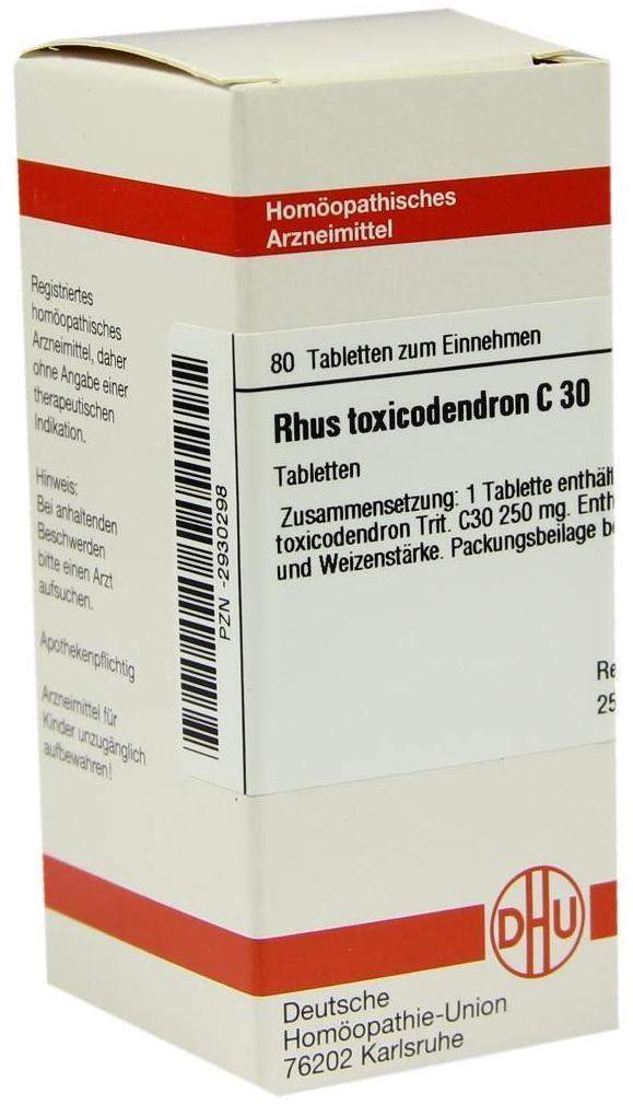 Rhus Tox. C30 80 Tabletten