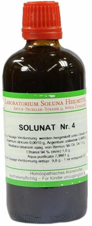 Solunat Nr.4 100 ml Tropfen