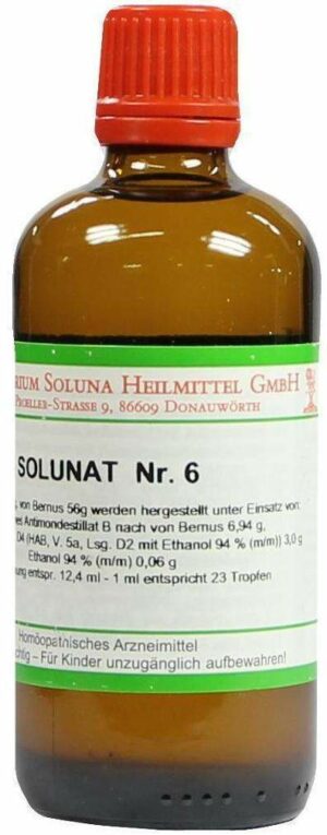 Solunat Nr.6 100 ml Tropfen