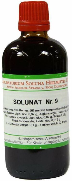 Solunat Nr.9 100 ml Tropfen