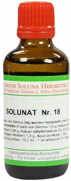 Solunat Nr.18 50 ml Tropfen