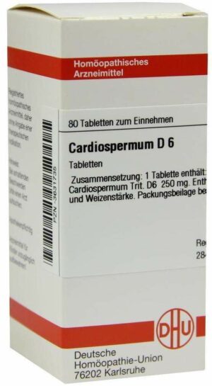 Cardiospermum D 6 80 Tabletten