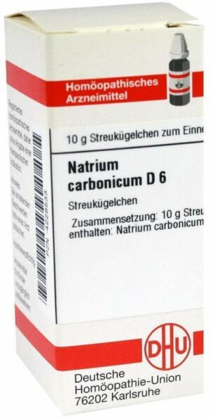 Natrium Carbonicum D 6 Globuli