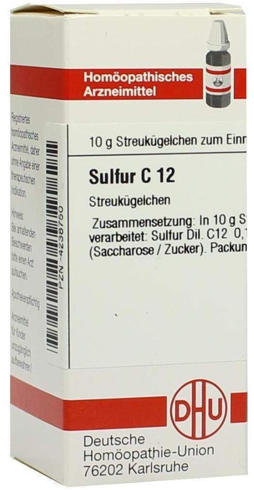 Sulfur C12 10 G Globuli