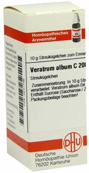 Veratrum Album C 200 Globuli