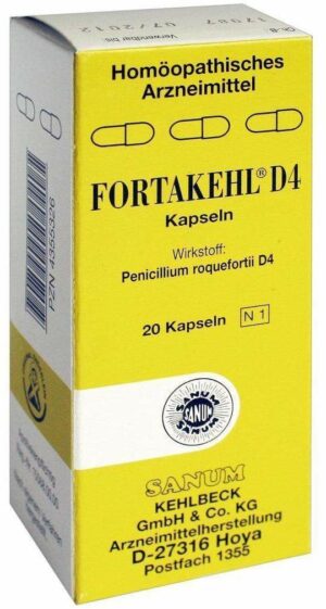 Fortakehl D 4 Kapseln 20 Kapseln