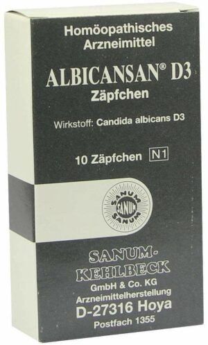 Albicansan D 3 10 Zäpfchen