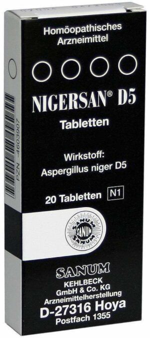 Nigersan D5 20 Tabletten