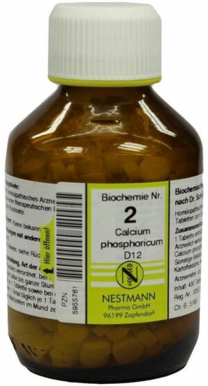 Biochemie 2 Calcium Phosphoricum D12 400 Tabletten