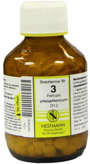 Biochemie 3 Ferrum Phosphoricum D 12 400 Tabletten