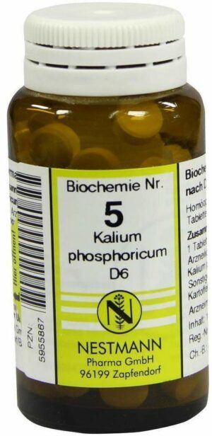 Biochemie 5 Kalium Phosphoricum D6 100 Tabletten