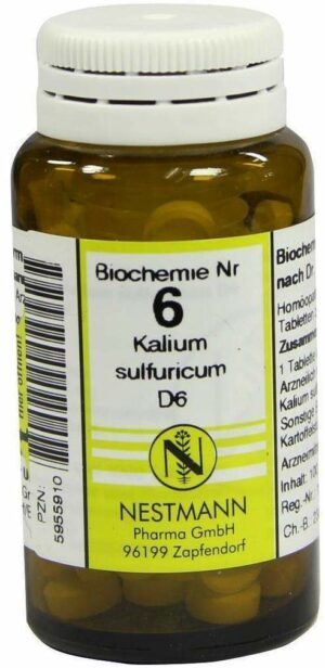 Biochemie 6 Kalium Sulfuricum D 6 100 Tabletten