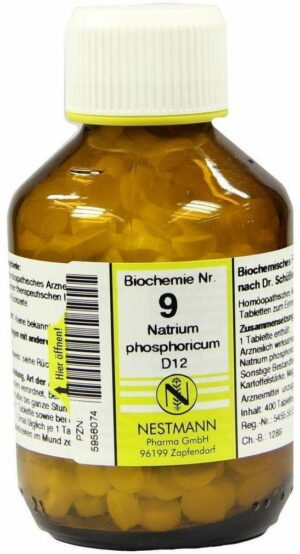 Biochemie 9 Natrium Phosphoricum D 12 400 Tabletten