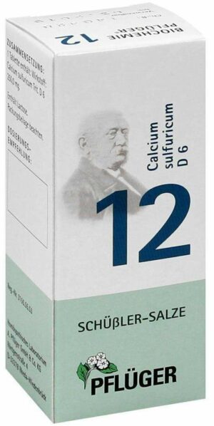 Biochemie Pflüger 12 Calcium Sulfuricum D6 100 Tabletten