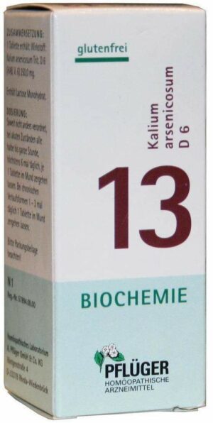 Biochemie Pflüger 13 Kalium Arsenicosum D6 100 Tabletten