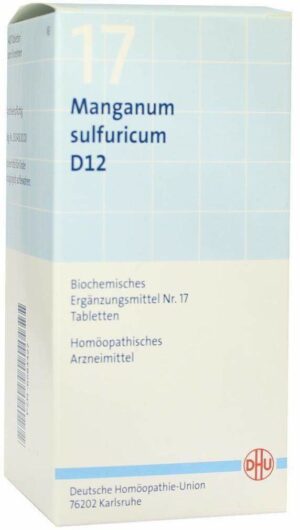 Biochemie Dhu 17 Manganum Sulfuricum D12 420 Tabletten