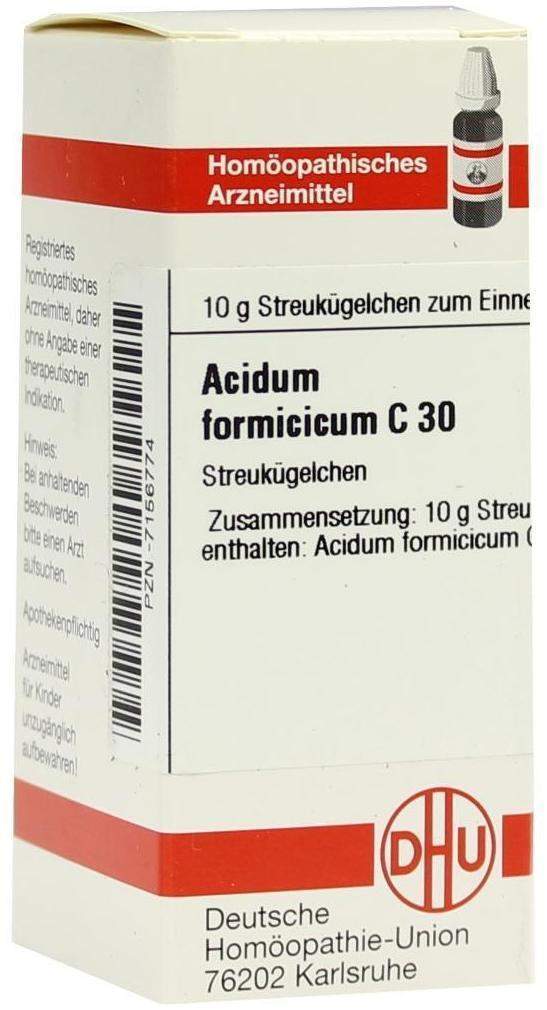 Acidum Formicicum C 30 Globuli
