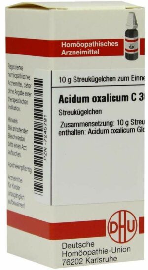 Acidum Oxalicum C 30 Globuli