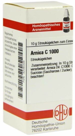 Arnica C1000 Globuli 10 G Globuli