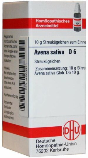 Avena Sativa D6 Globuli 10 G Globuli