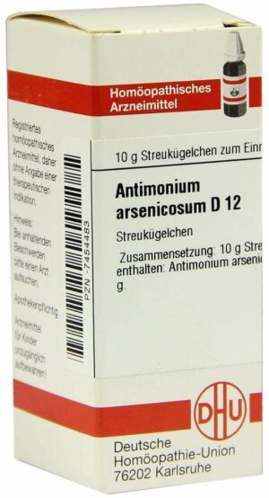 Antimonium Arsenicosum D 12 Globuli