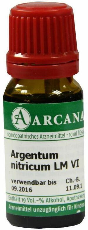 Argentum Nitricum Arcana Lm 6 Dilution